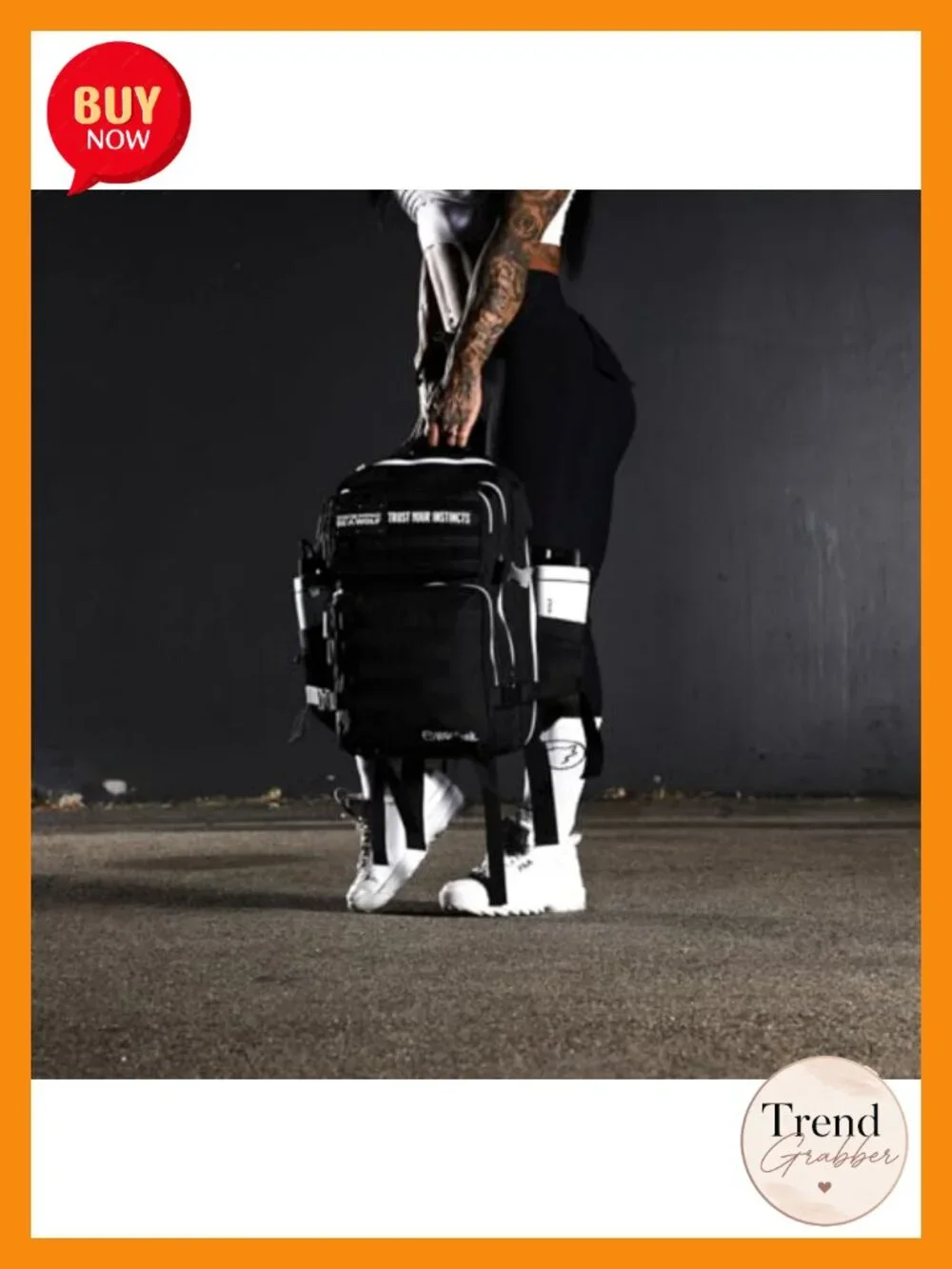 35L Tactical Backpack 1000D Waterproof Oxford MOLLE Laptop